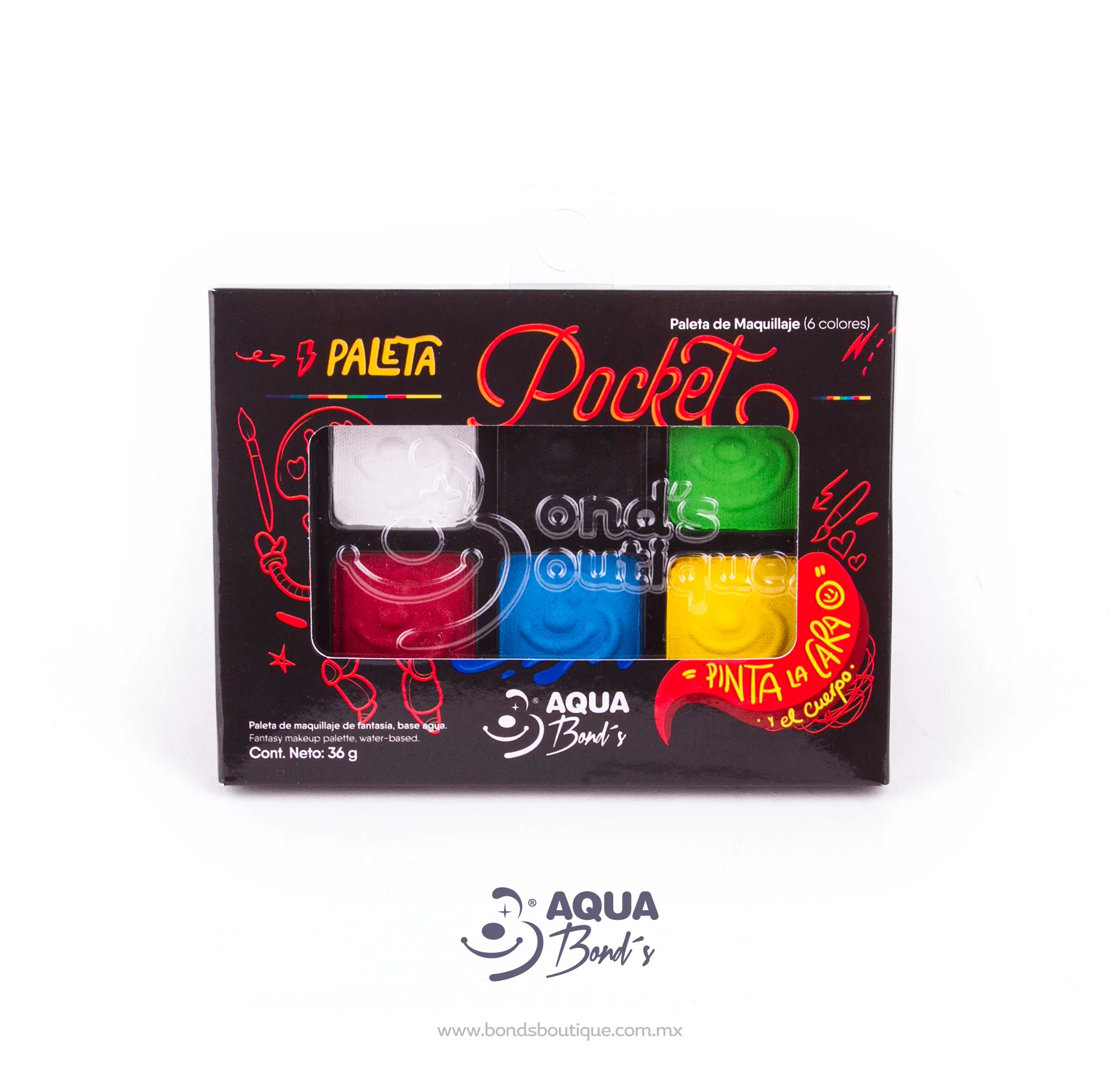 Paleta Pocket de 6 Colores Mate - Image 3