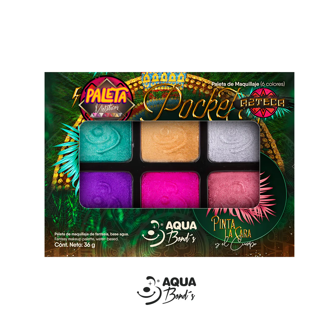 Paleta Pocket de 6 Colores Metálica - Image 4