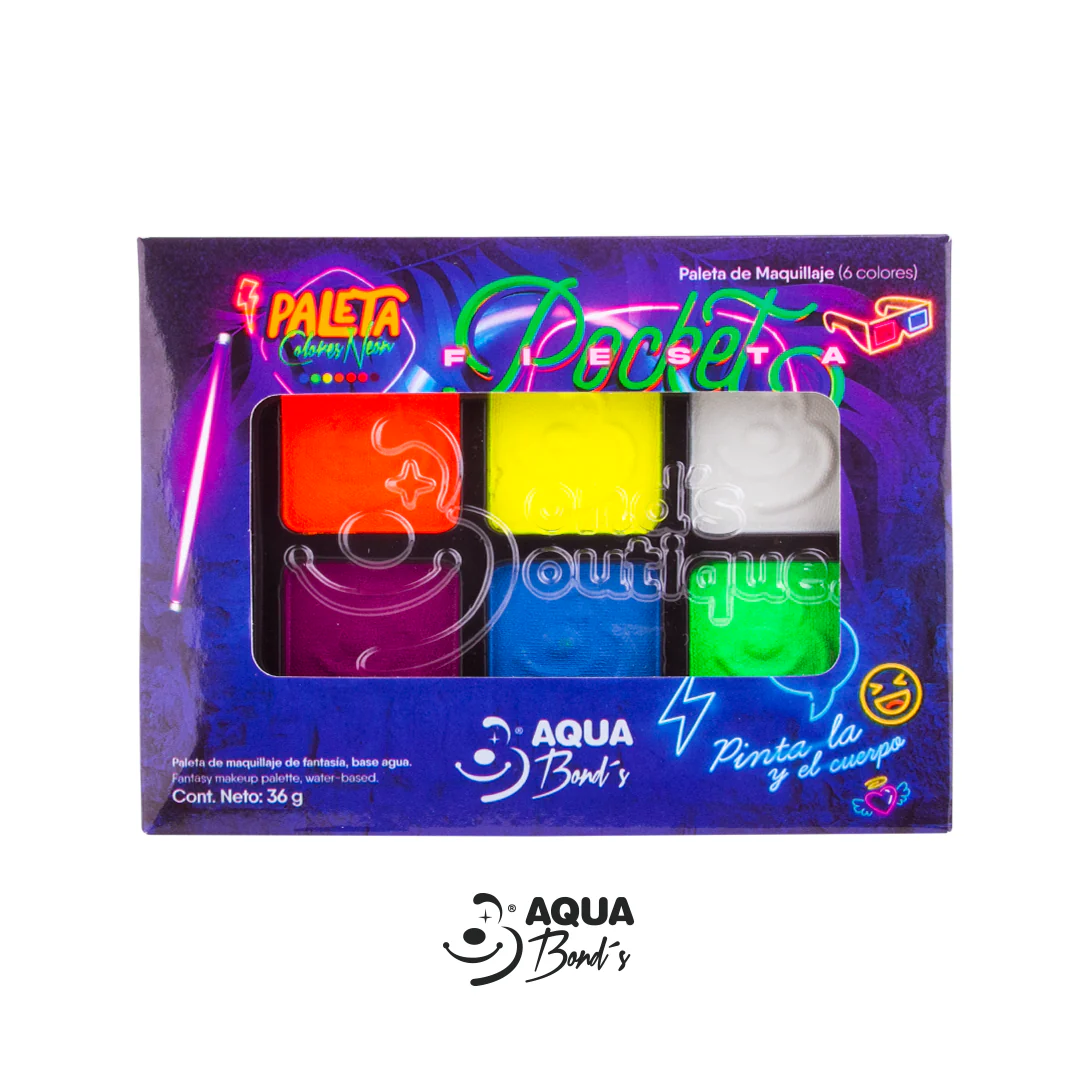 Paleta Pocket de 6 Colores Neón - Image 5