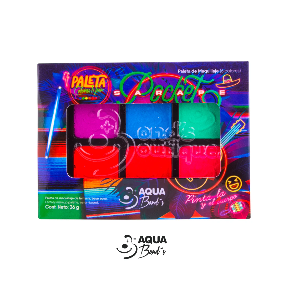 Paleta Pocket de 6 Colores Neón - Image 6