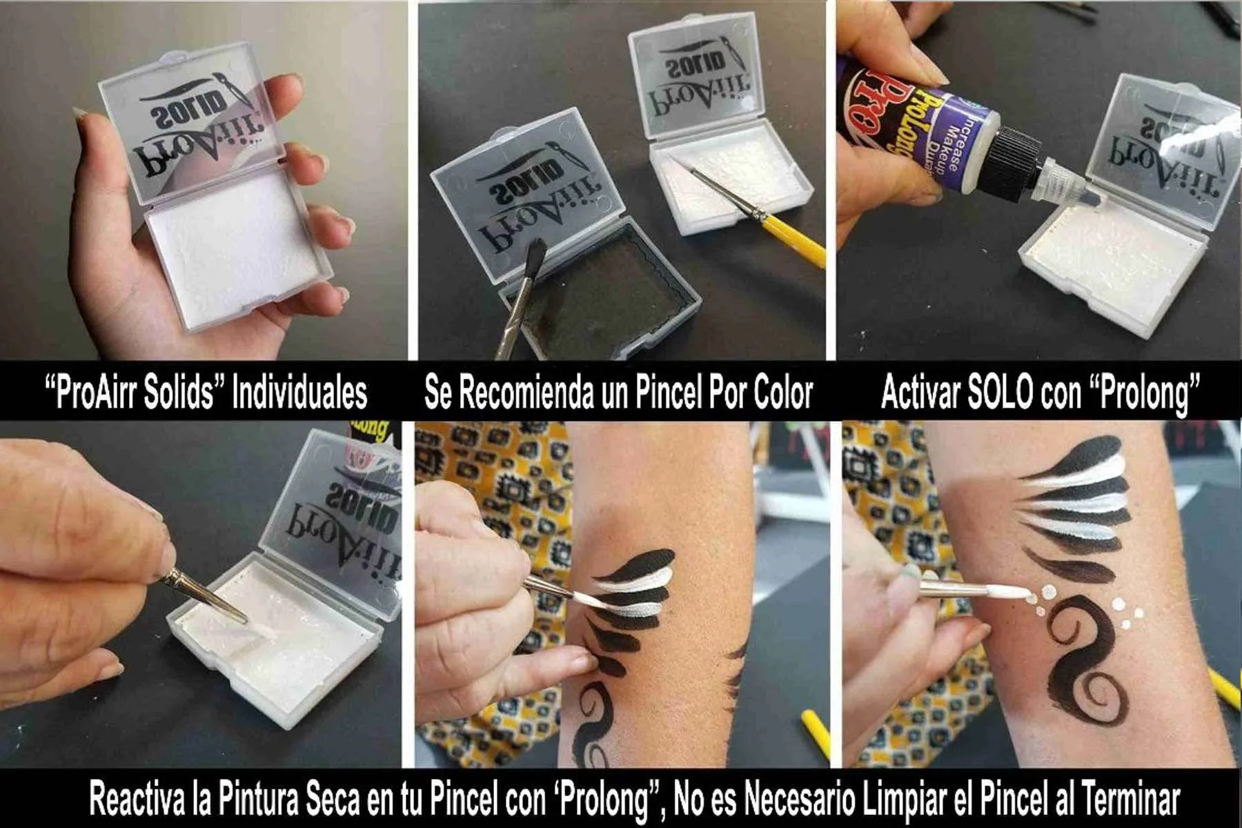 Paleta ProAiir Colores primarios (Base Alcohol) - Image 3